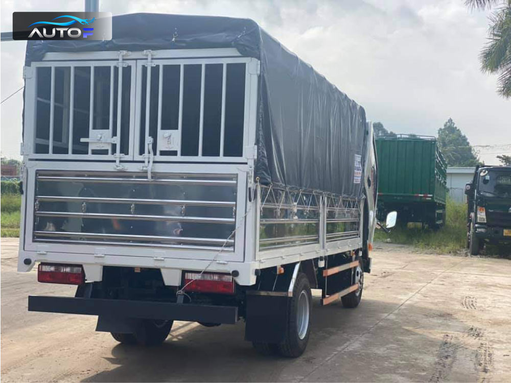 Giá xe tải JAC N350 thùng mui bạt (3.49 tấn)